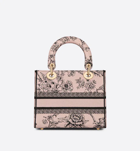 LADY D-LITE BAG Powder Pink Dior