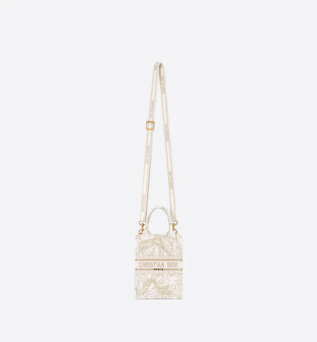 MINI DIOR BOOK TOTE PHONE BAG  with (13 x 18 x 5 cm)