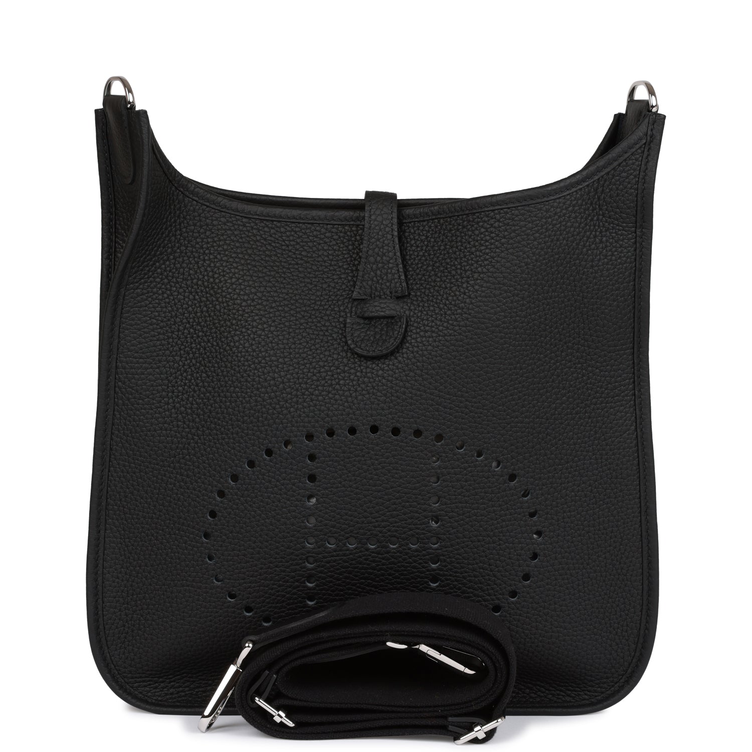HE&&ME Evelyne III PM Black Clemence Palladium Hardware