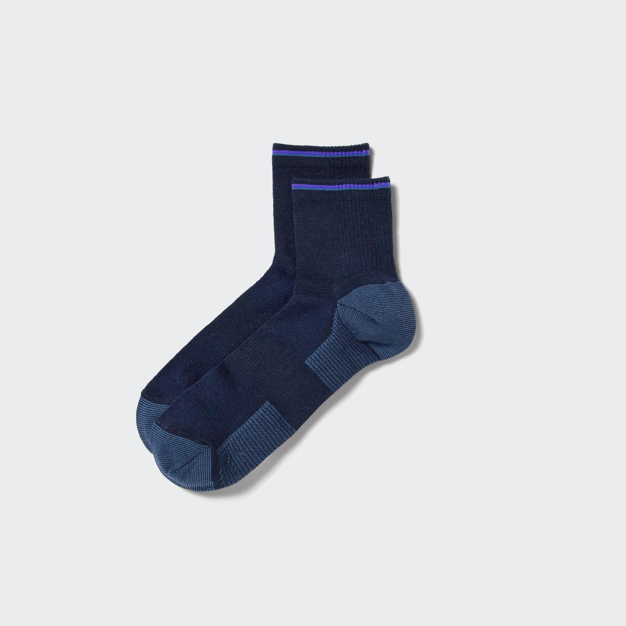 Men Sports Half Socks Gray
