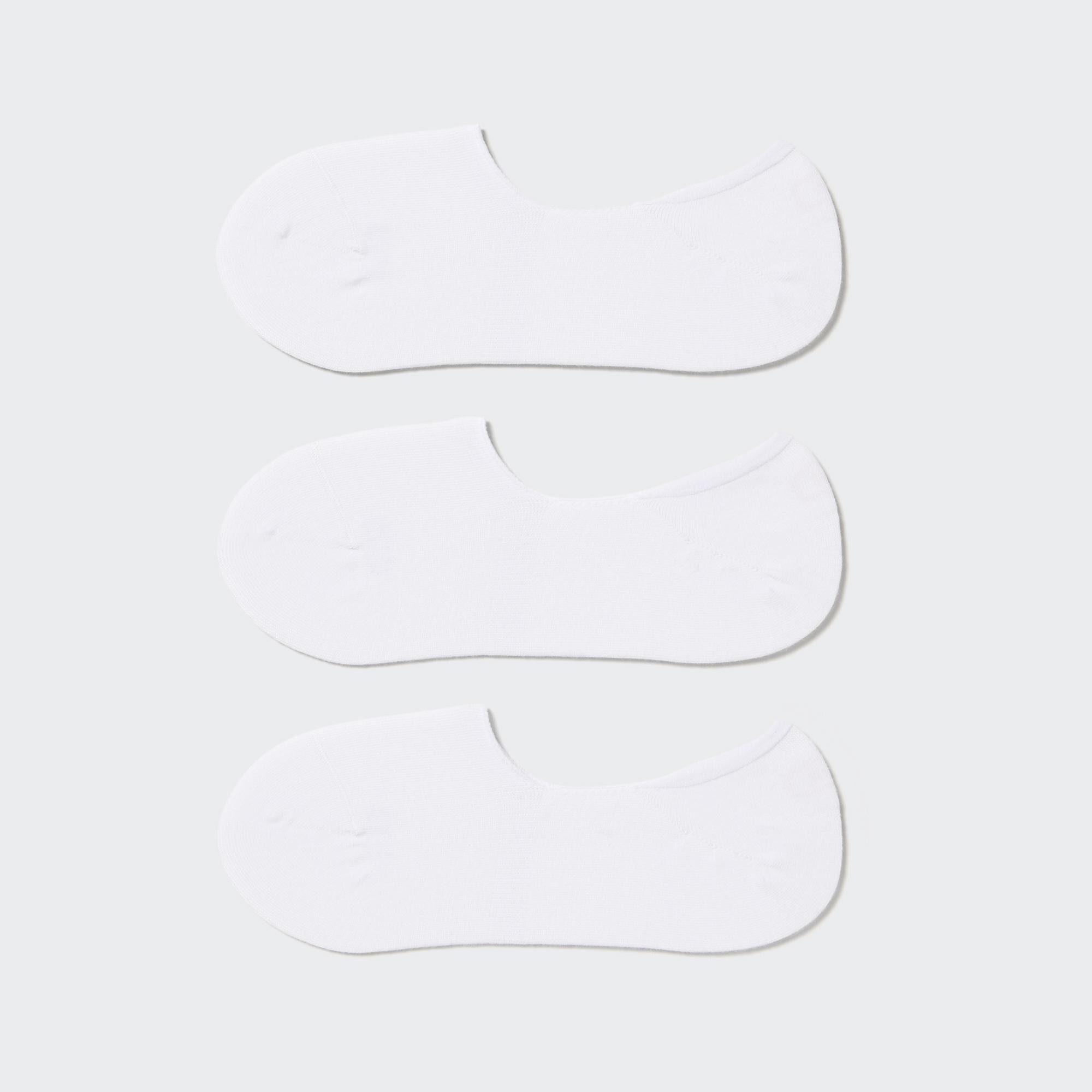 Women Footsies (3 Pairs) White