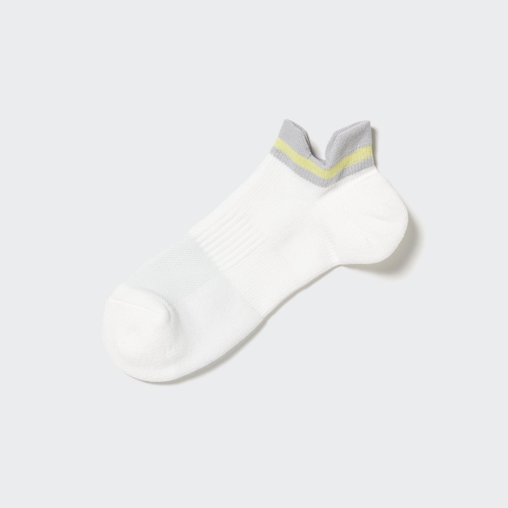 Women Sports Pile Short Socks White