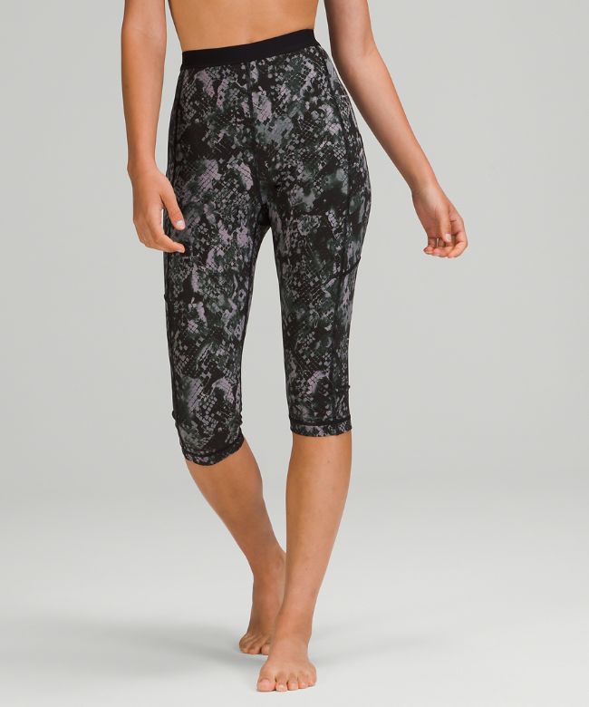 High Rise Paddle Crop 15.75 Online Only