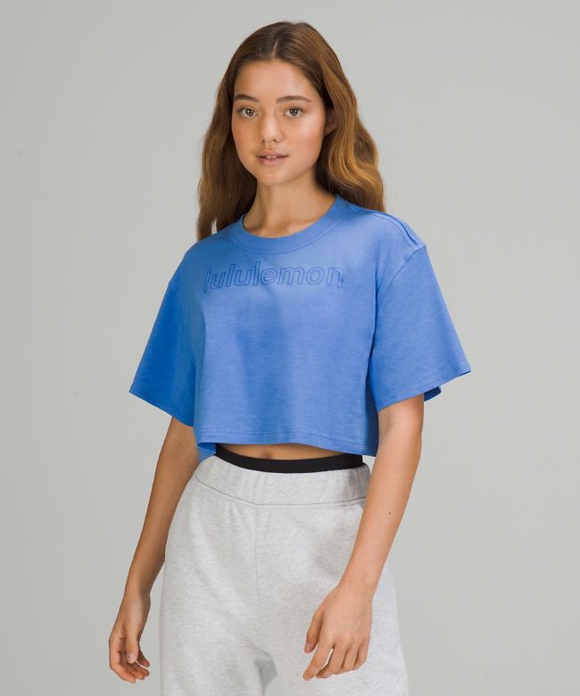 All Yours Cropped Graphic T-Shirt