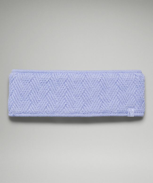 Chevron Knit Ear Warmer