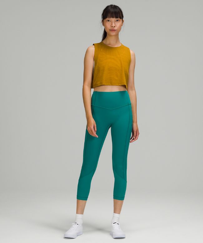 All Yours Crop Tank Top Train