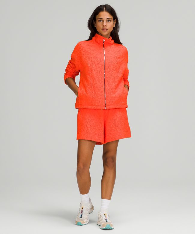 Rippled Full Zip Jacket