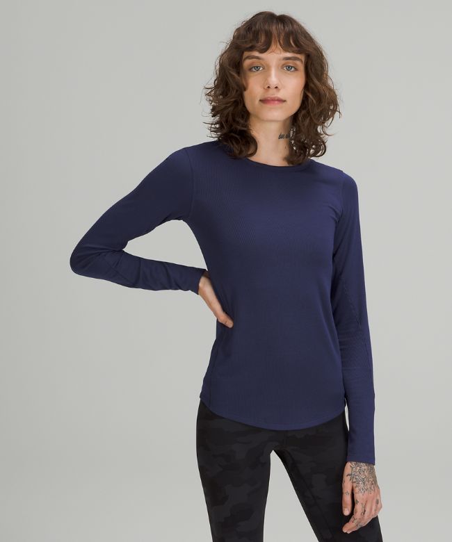 Hold Tight Ribbed Long Sleeve Shirt