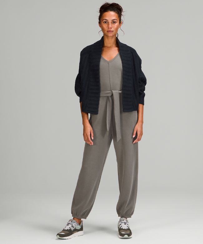 Twin Rib Sweater Wrap