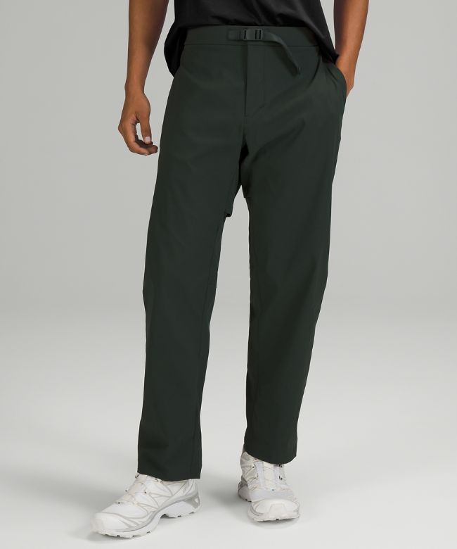 Relaxed-Fit Belted Stretch Pant 29