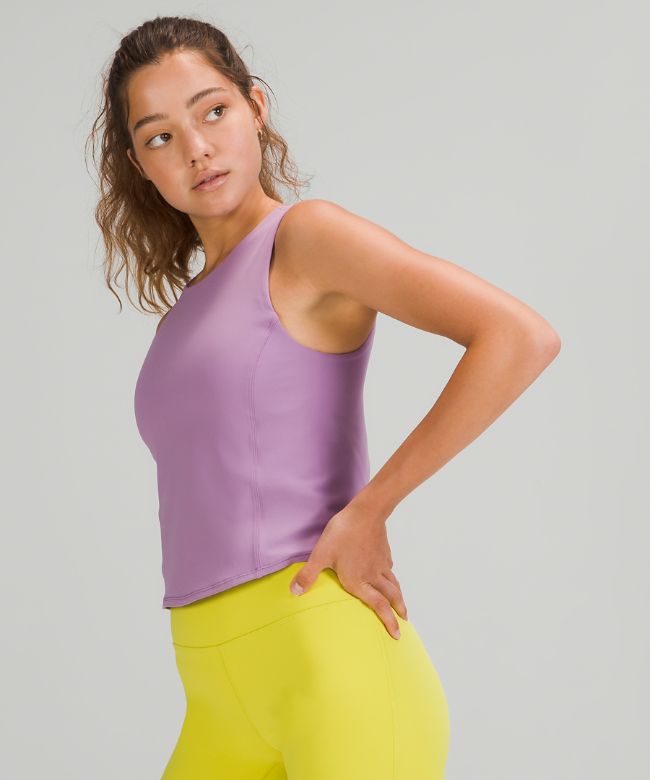 Nulu Twist-Back Yoga Tank TopLight Support, C/D Cups
