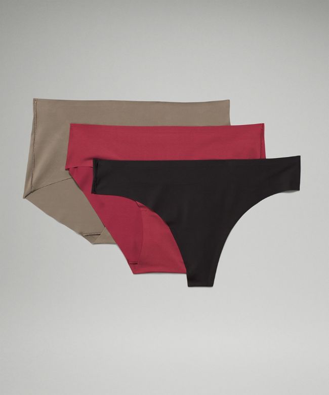 InvisiWear Mid-Rise Multi-Silhouette Underwear 3 Pack