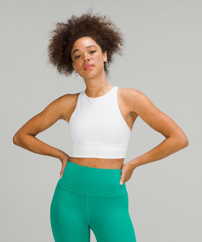 Energy Bra High-Neck Longline Tough Medium Support, B Cups