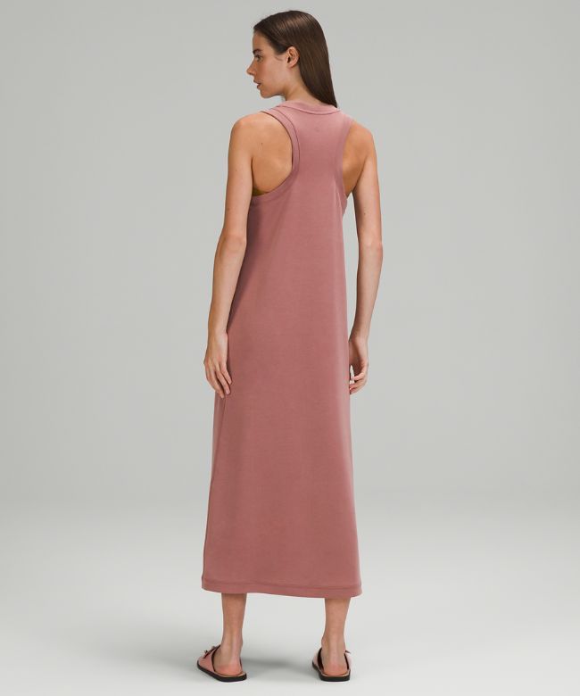 Ease of it All V-Neck Midi Dress Softstreme