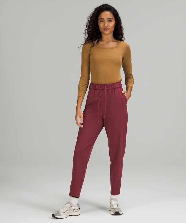 Stretch High-Rise Pant 7/8 Length
