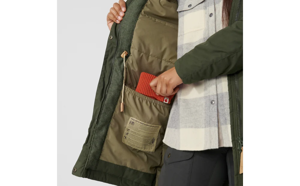 Singi Wool Padded Parka W