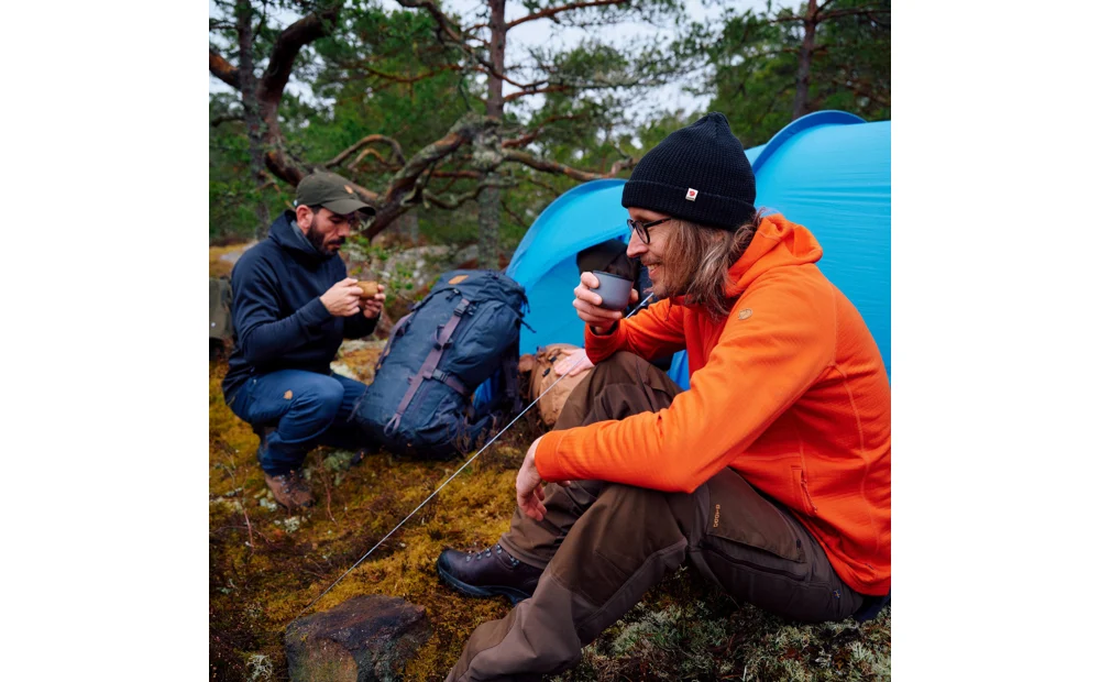 Abisko Grid Fleece Hoodie M