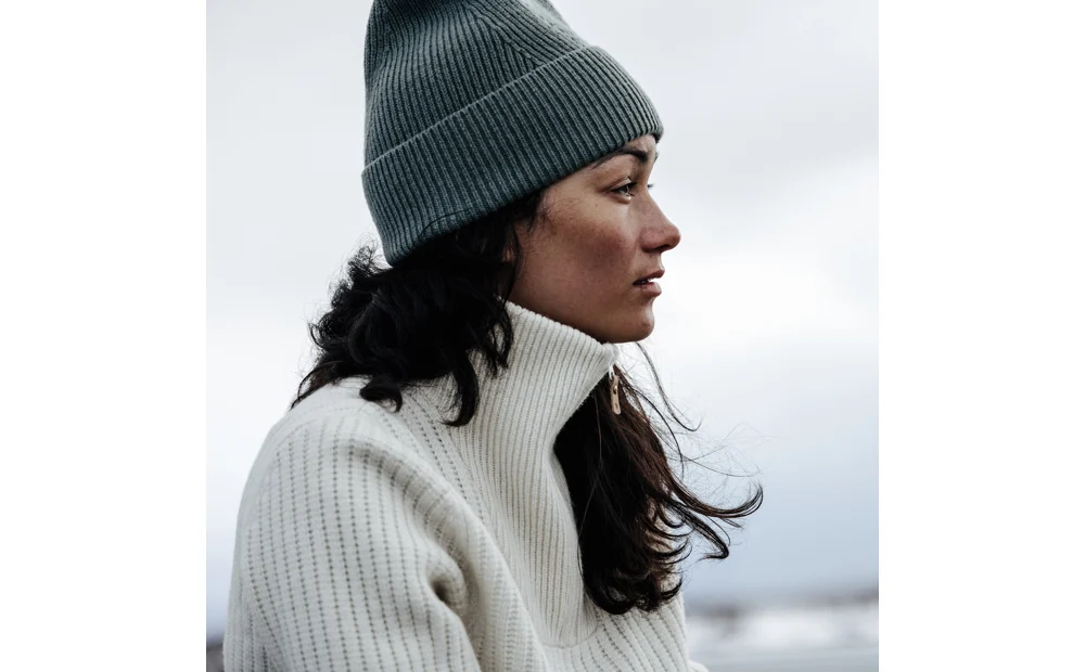 Directional Rib Beanie