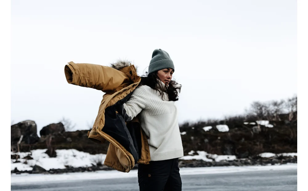 Övik Half Zip Knit W