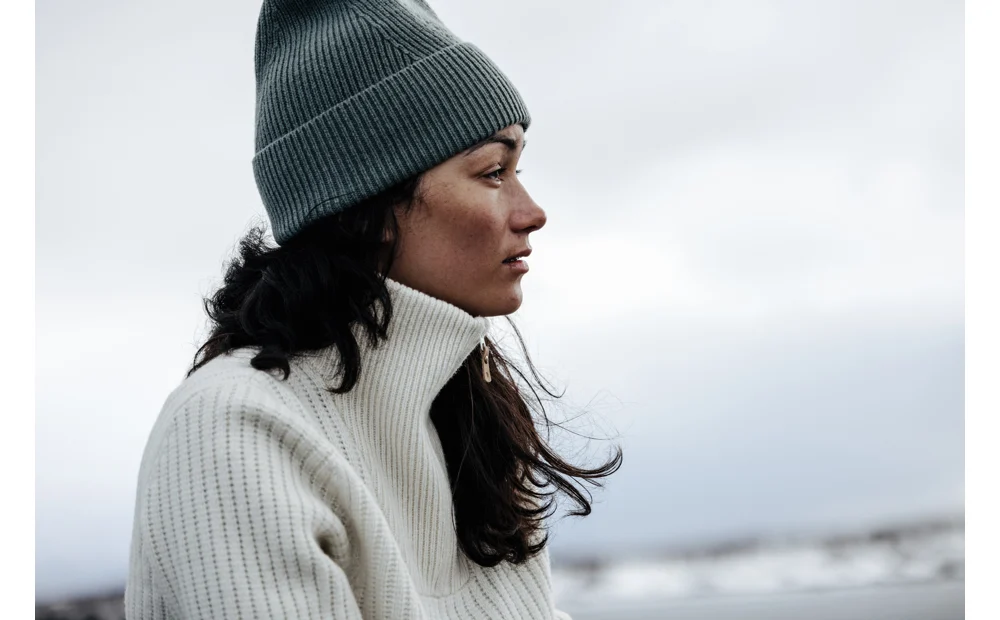 Directional Rib Beanie