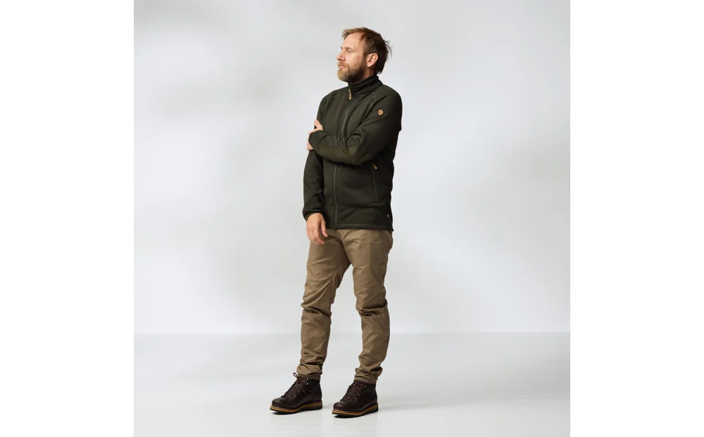 Övik Fleece Zip Sweater M