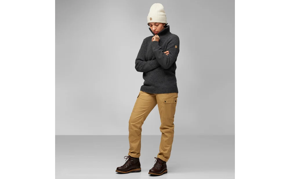 Övik Half Zip Knit W