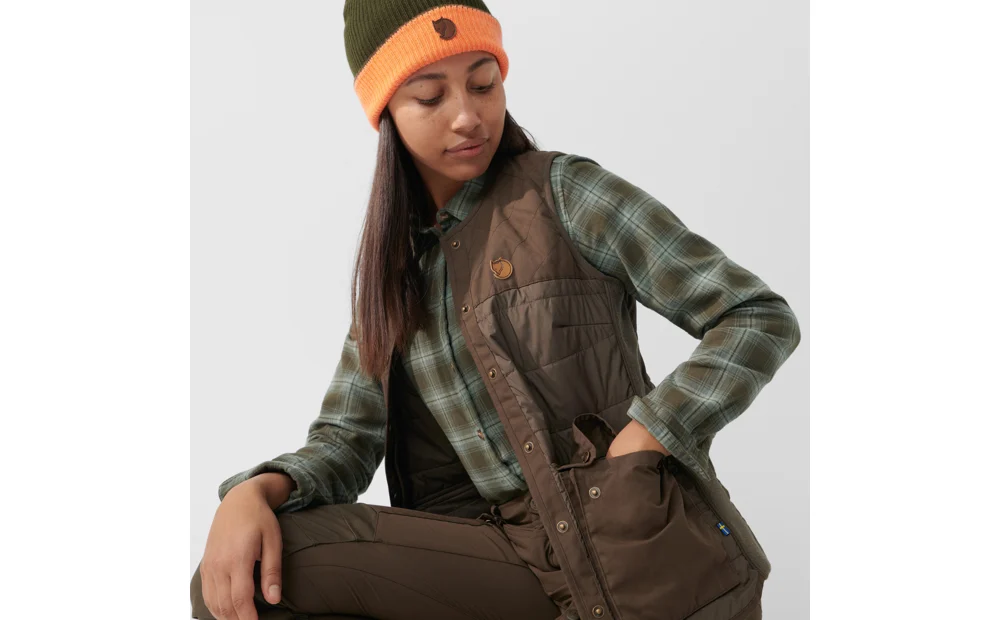 Forest Wool Padded Vest W