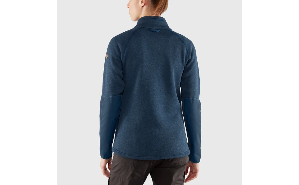 Övik Fleece Zip Sweater W