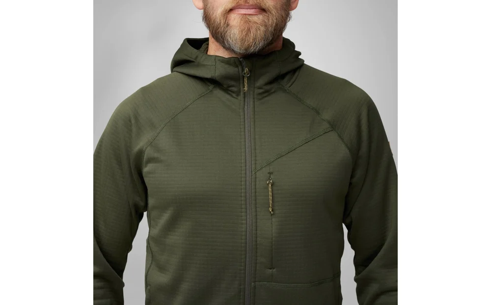 Abisko Grid Fleece Hoodie M