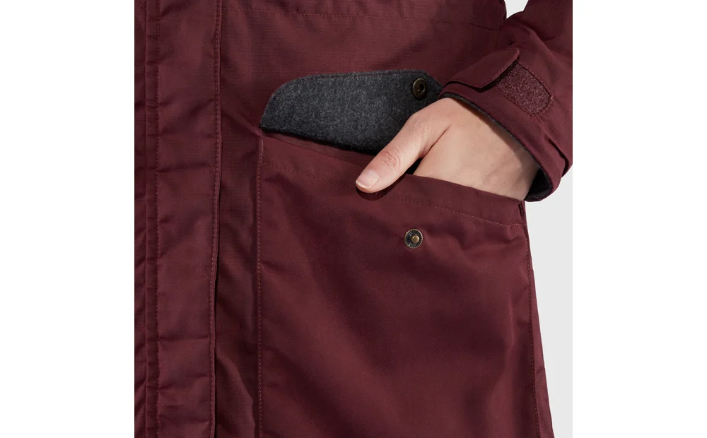 Singi Wool Padded Parka W