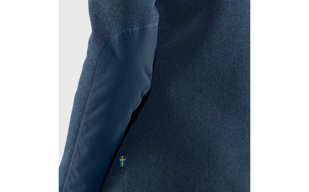 Övik Fleece Zip Sweater W