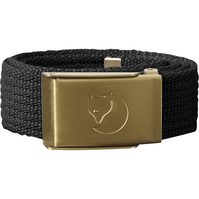 Kids Canvas Brass Belt