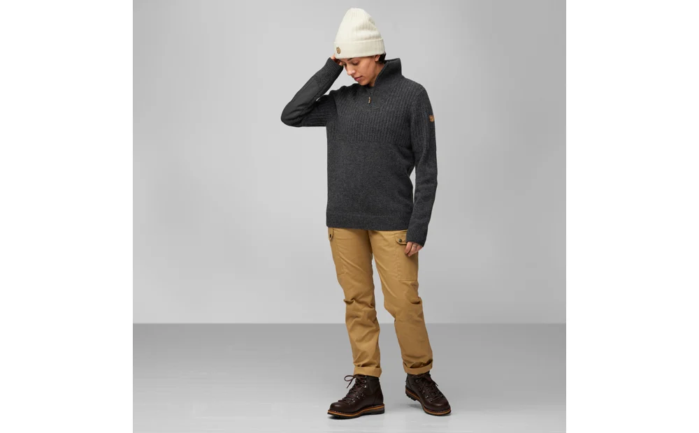 Övik Half Zip Knit W