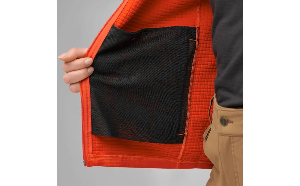 Abisko Grid Fleece Hoodie W