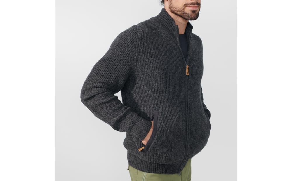 Övik Zip Cardigan Knit M