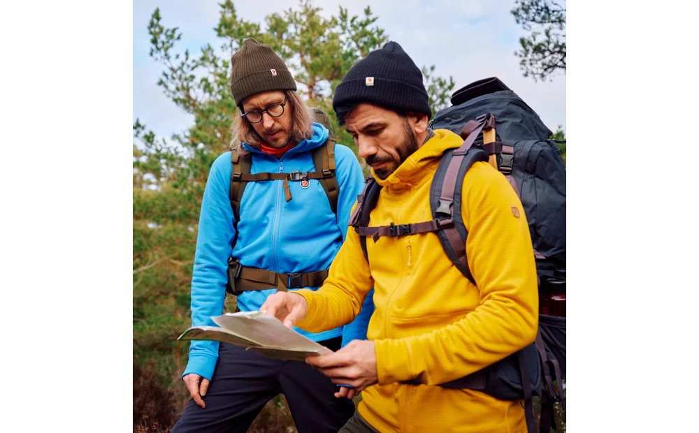 Abisko Grid Fleece Hoodie M