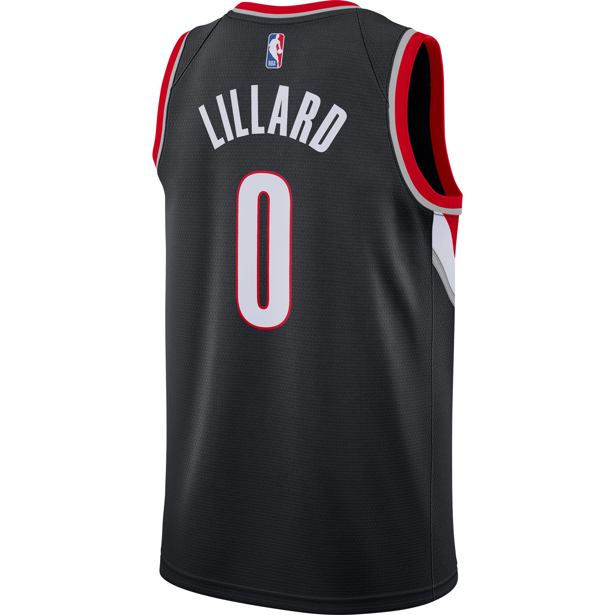 Damian Lillard Portland Trail Blazers Nike Swingman Jersey Black - Icon Edition