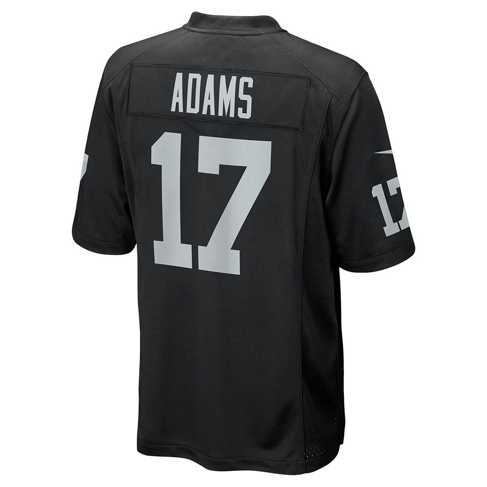 Men's Las Vegas Raiders Davante Adams Game Jersey Black