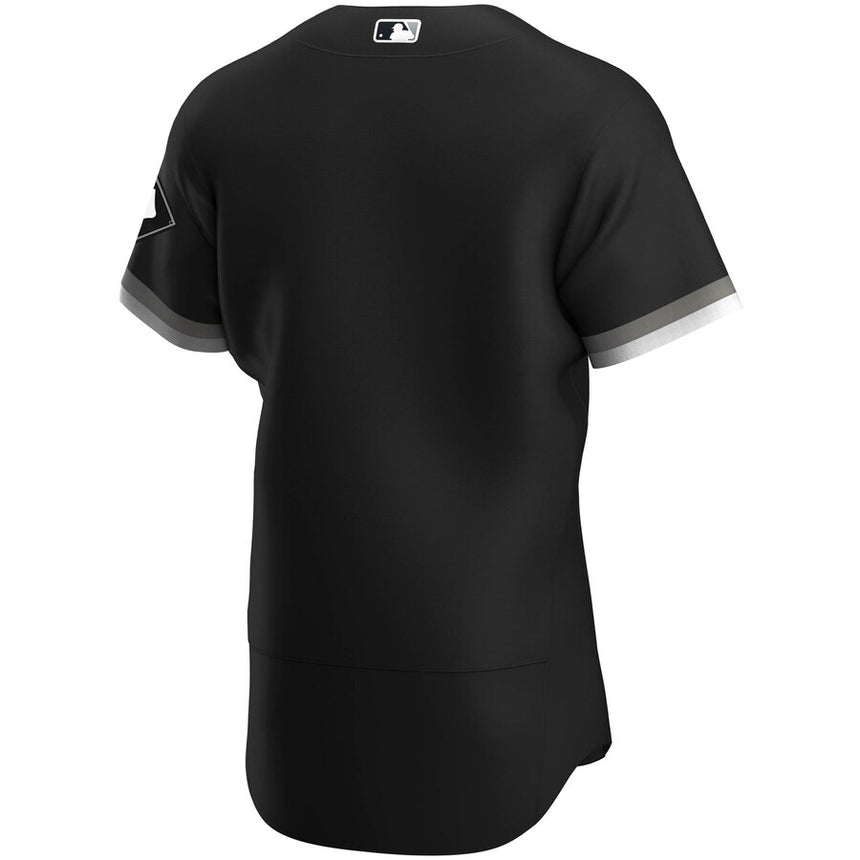 Men's Chicago White Sox Black Alternate Authentic Official Team Jersey