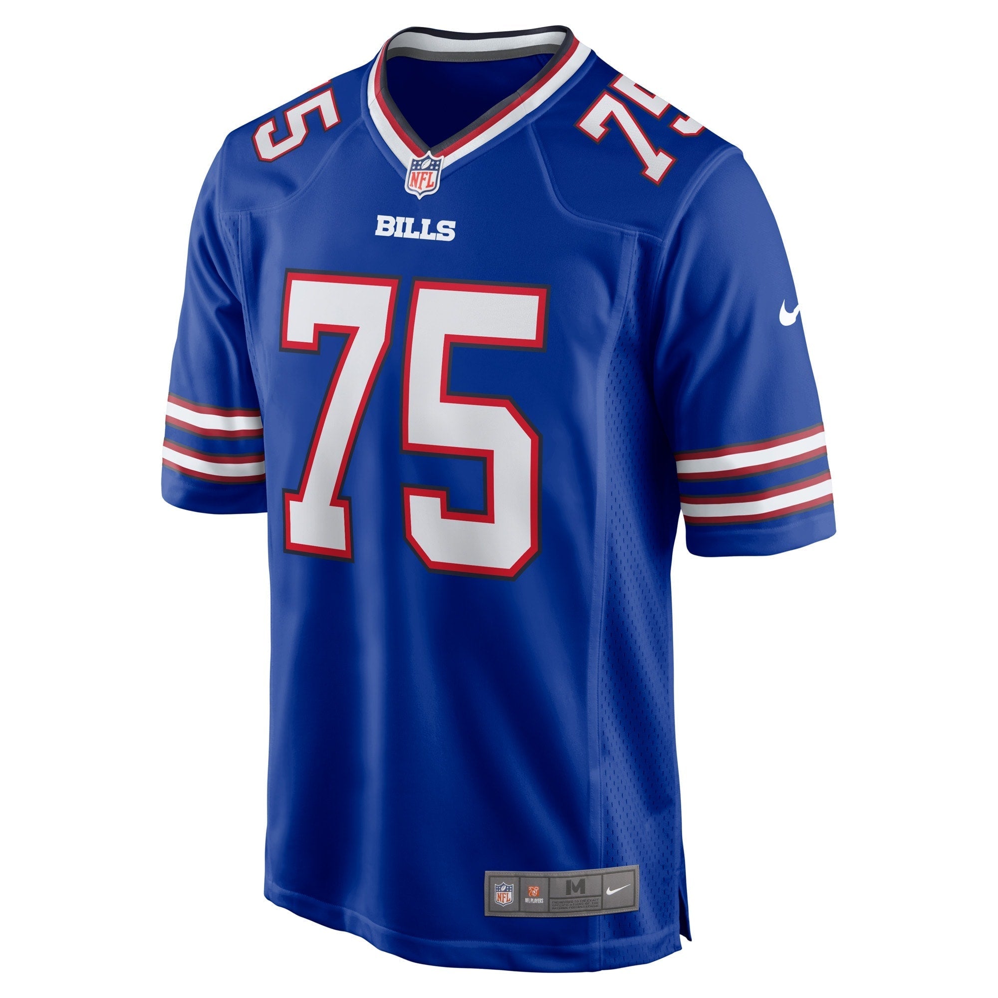 Men's Nike Greg Van Roten Royal Buffalo Bills Game Player Jersey