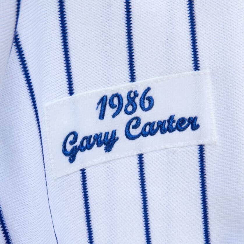 Authentic Gary Carter New York Mets Home 1986 Jersey