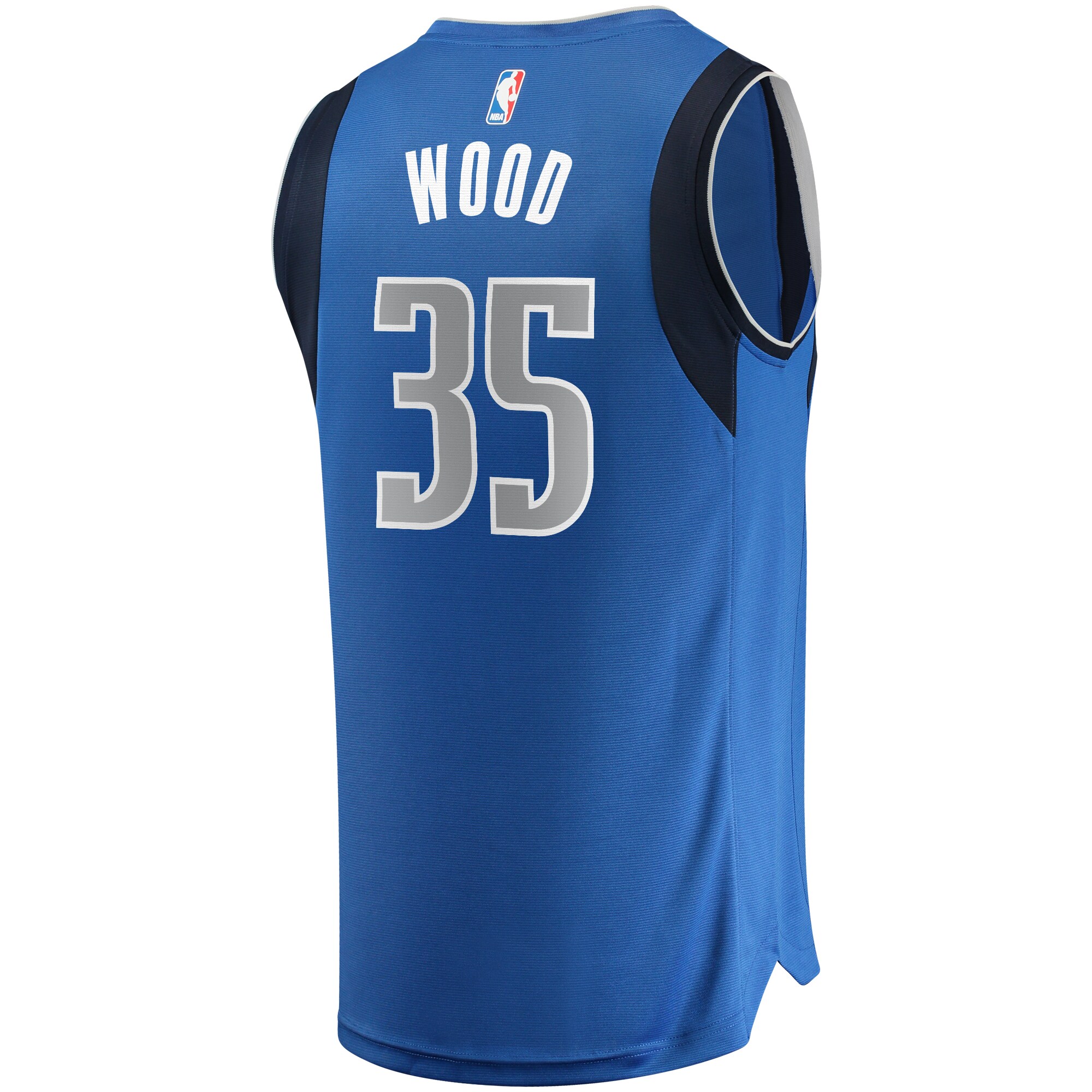 Christian Wood Dallas Mavericks Fanatics Branded Fast Break Replica Jersey - Icon Edition - Blue