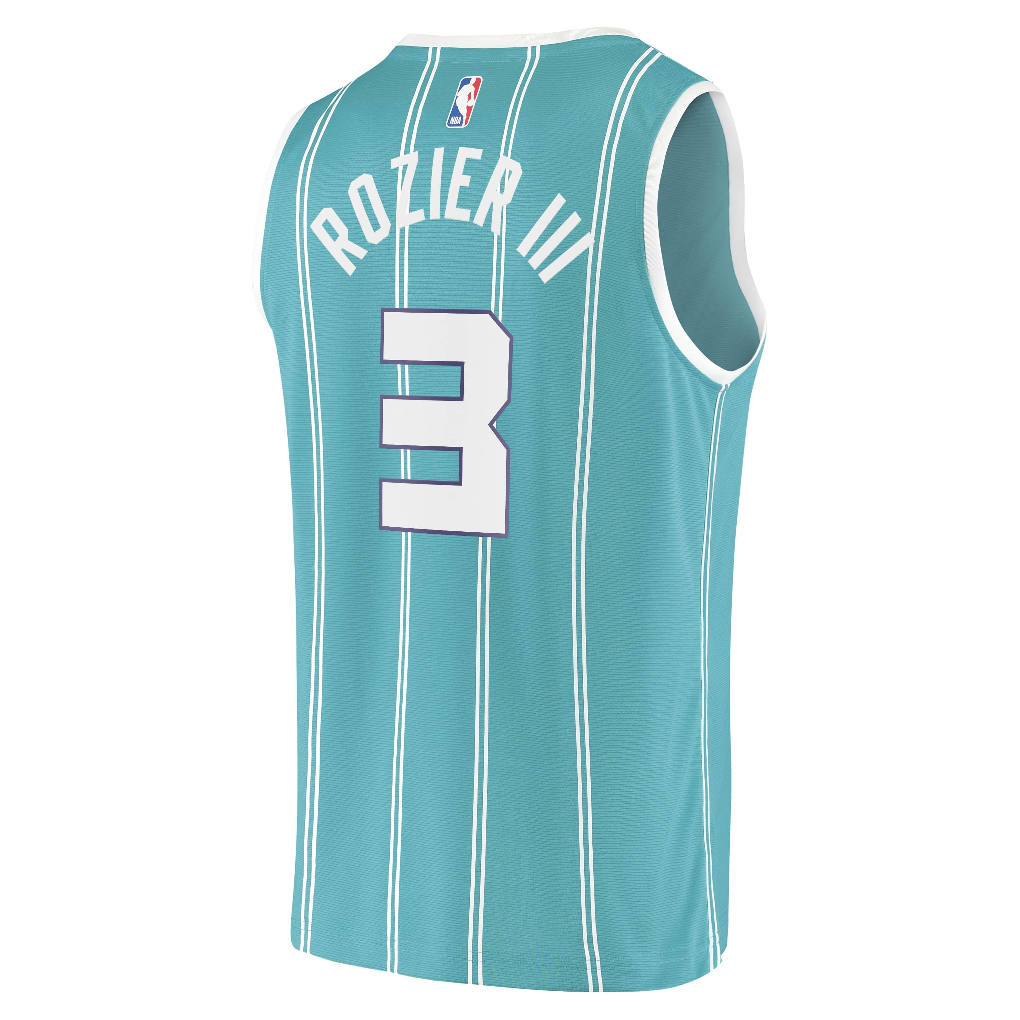 Men's Fanatics Branded Terry Rozier III Teal Charlotte Hornets 2020/21 Fast Break Replica Player Jersey - Icon Edition