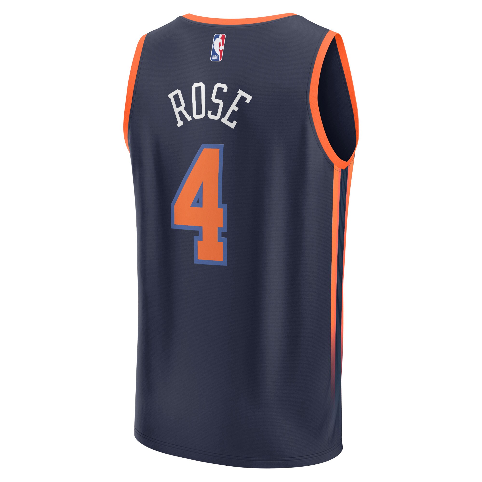 Derrick Rose New York Knicks Fanatics Branded Youth Fast Break Player Jersey - Statement Edition - Navy