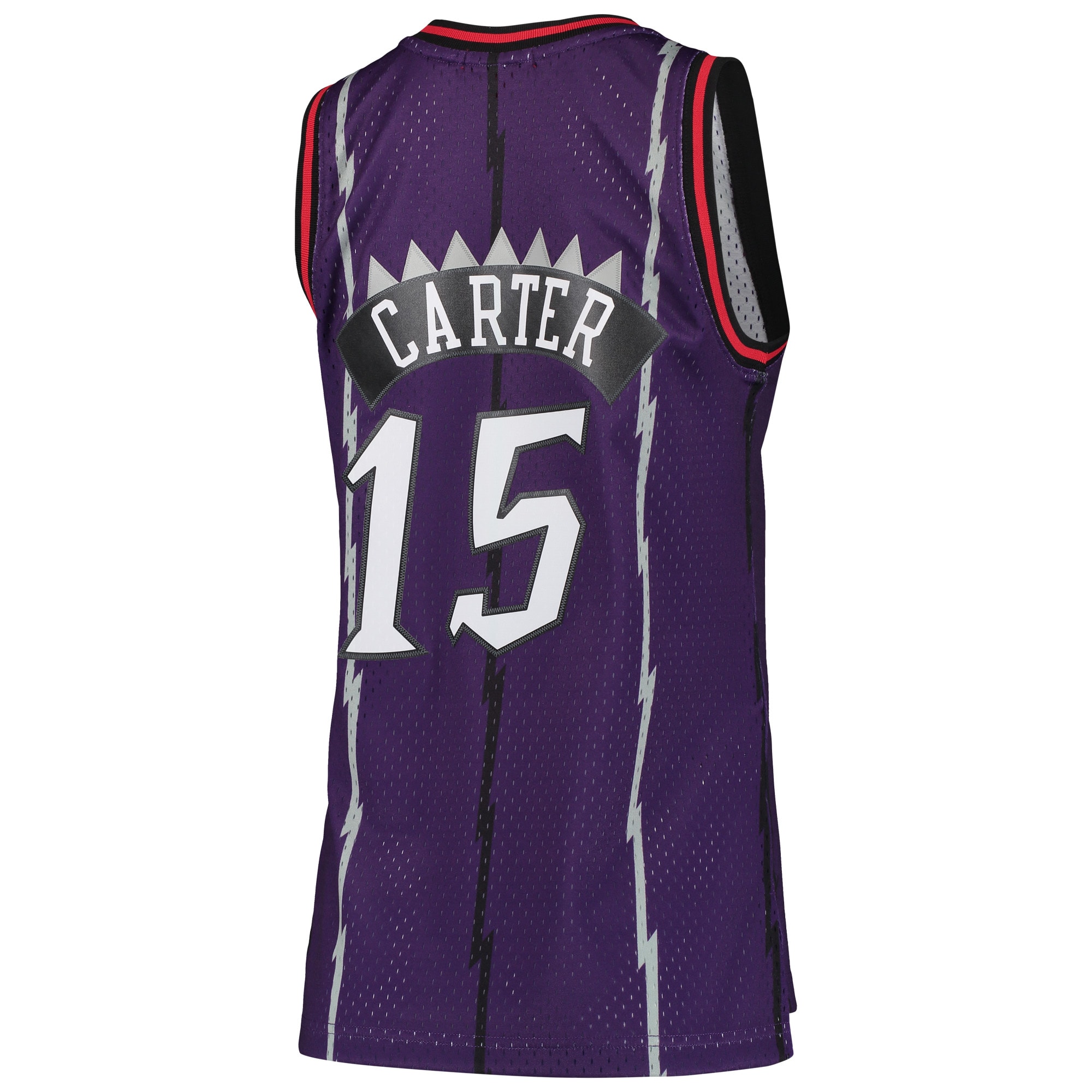 Vince Carter Toronto Raptors Mitchell & Ness Women's 1998-99 Hardwood Classics Swingman Jersey - Purple