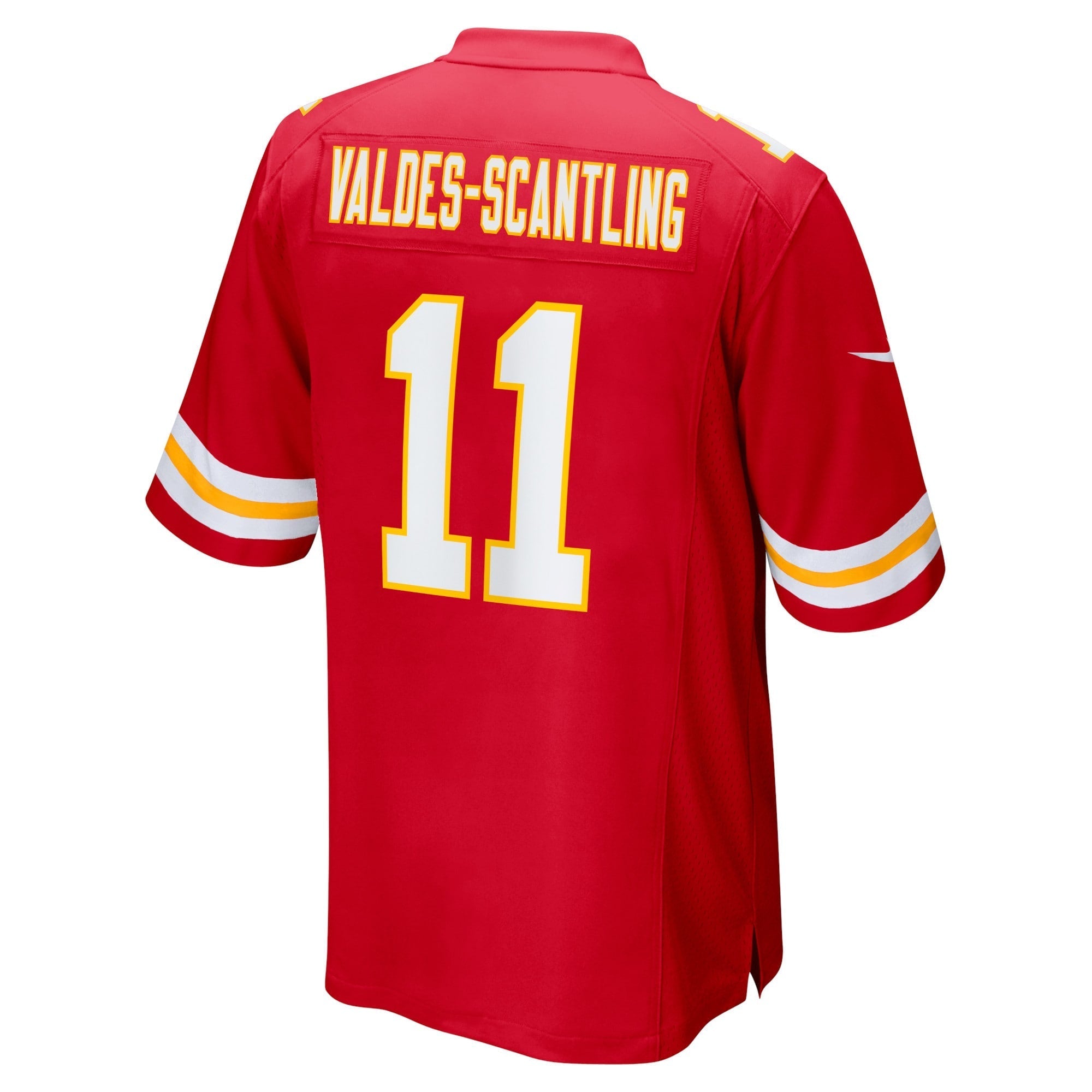 Men's Nike Marquez Valdes-Scantling Red Kansas City Chiefs Game Jersey