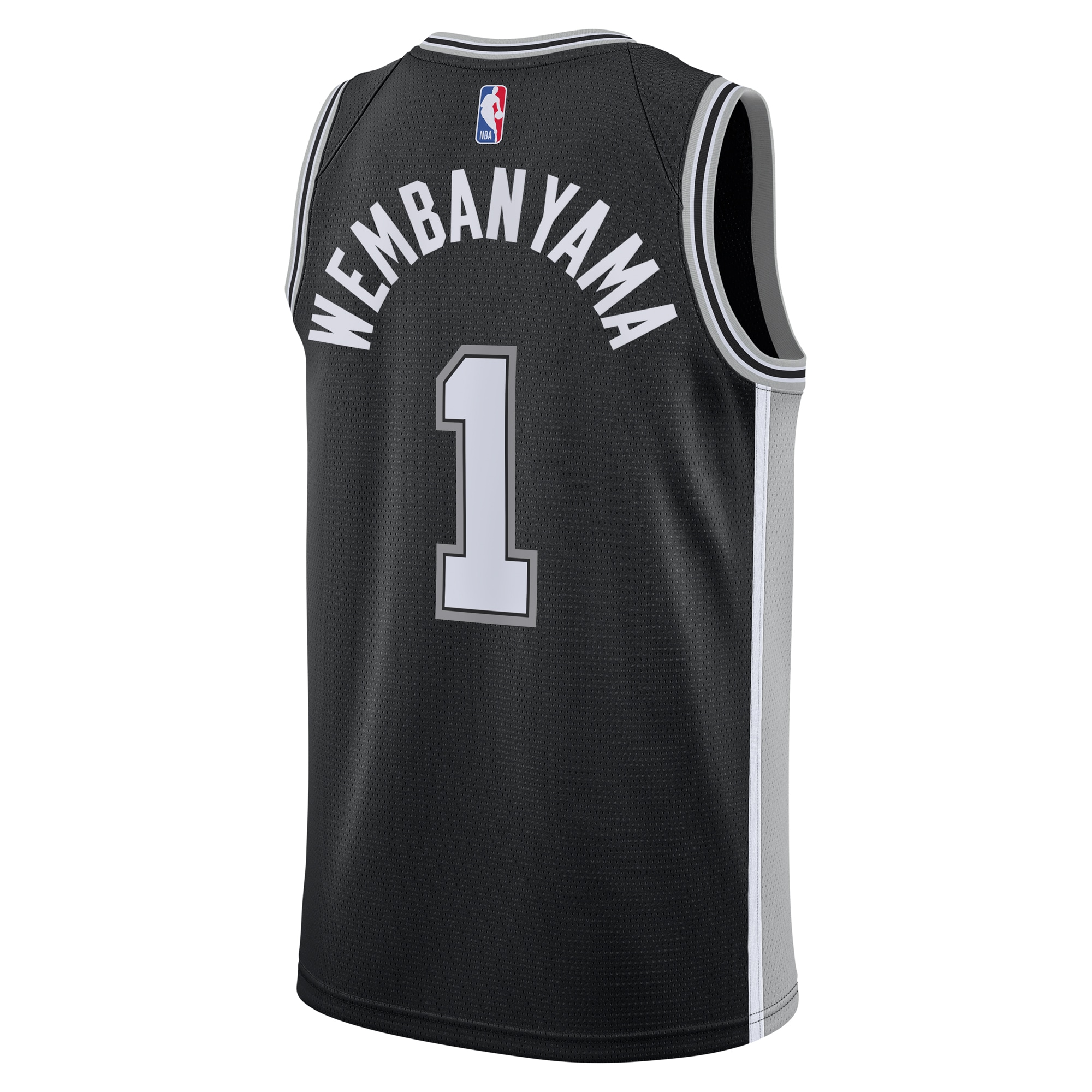 Victor Wembanyama San Antonio Spurs Nike Youth Swingman Jersey - Icon Edition - Black