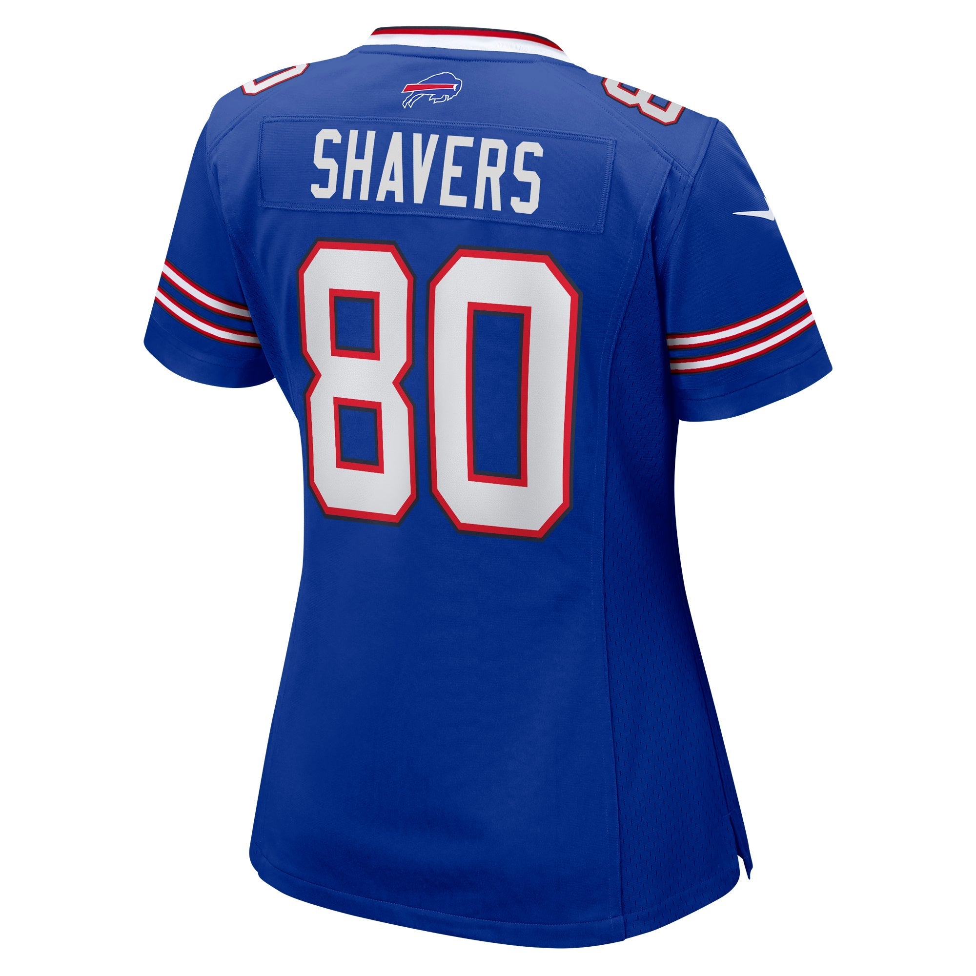 Women's Nike Tyrell Shavers Royal Buffalo Bills Team Game Jersey