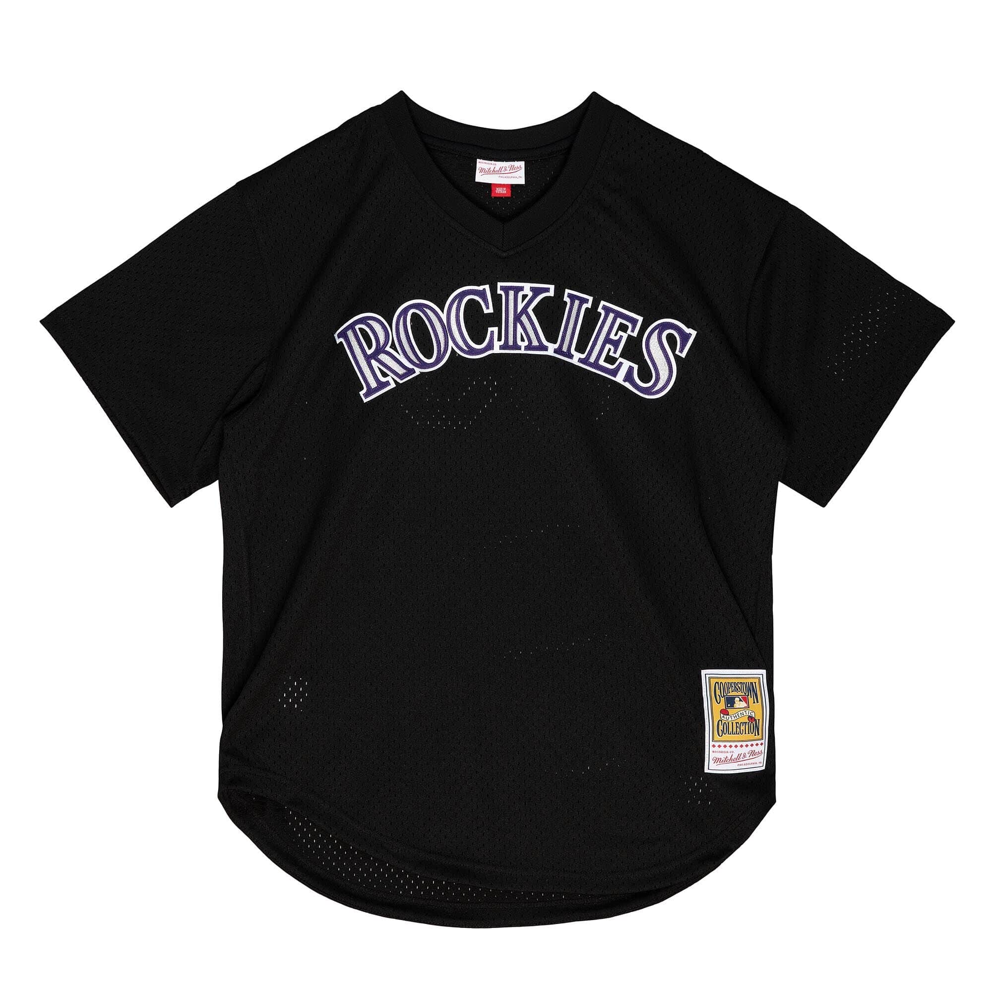 Authentic Larry Walker Colorado Rockies 1997 Pullover Jersey