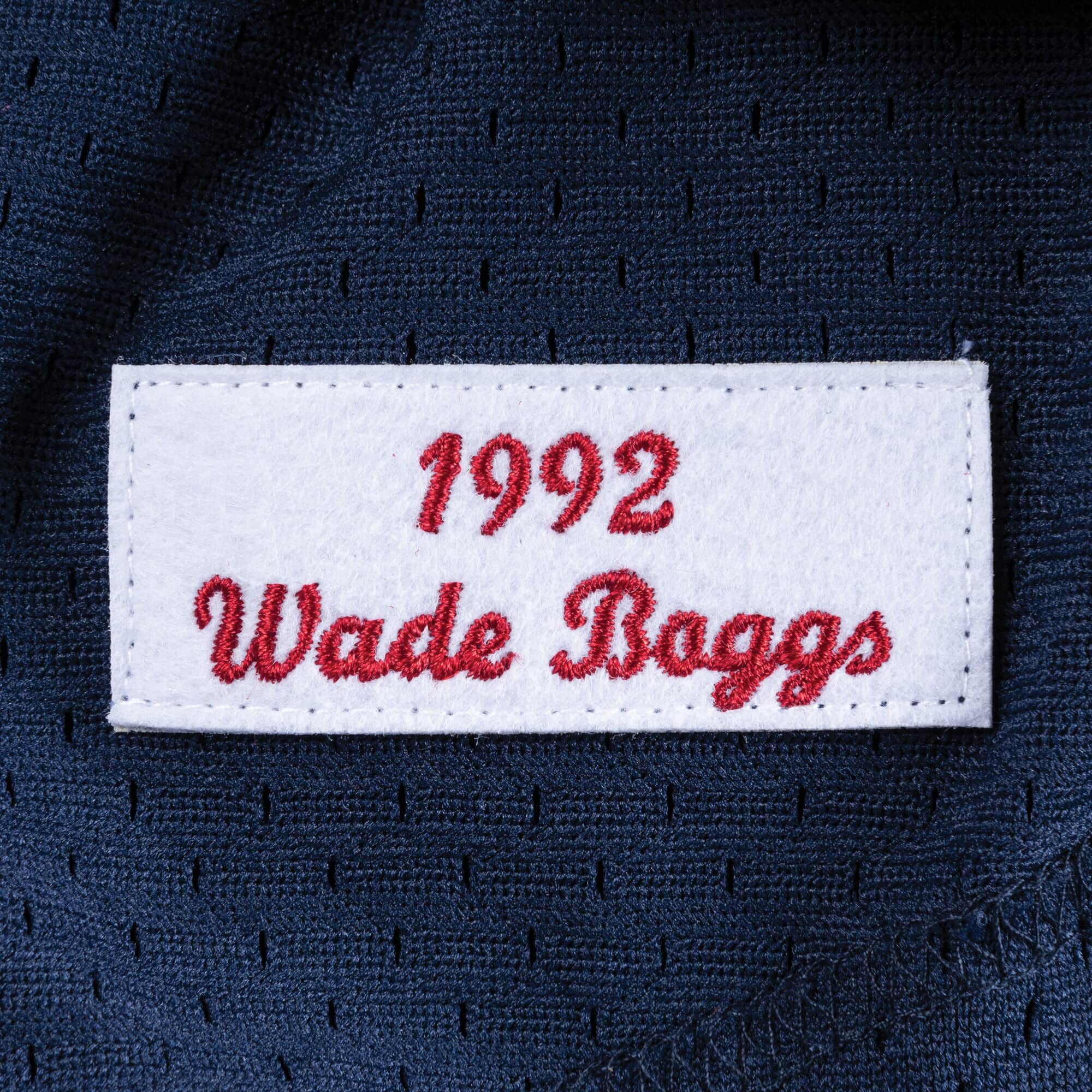 Authentic Wade Boggs Boston Red Sox 1992 Pullover Jersey